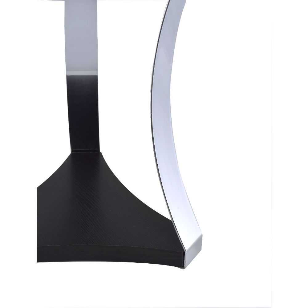 Geiger - End Table - Black Glass & Chrome - Urban Living Furniture (Los Angeles, CA)