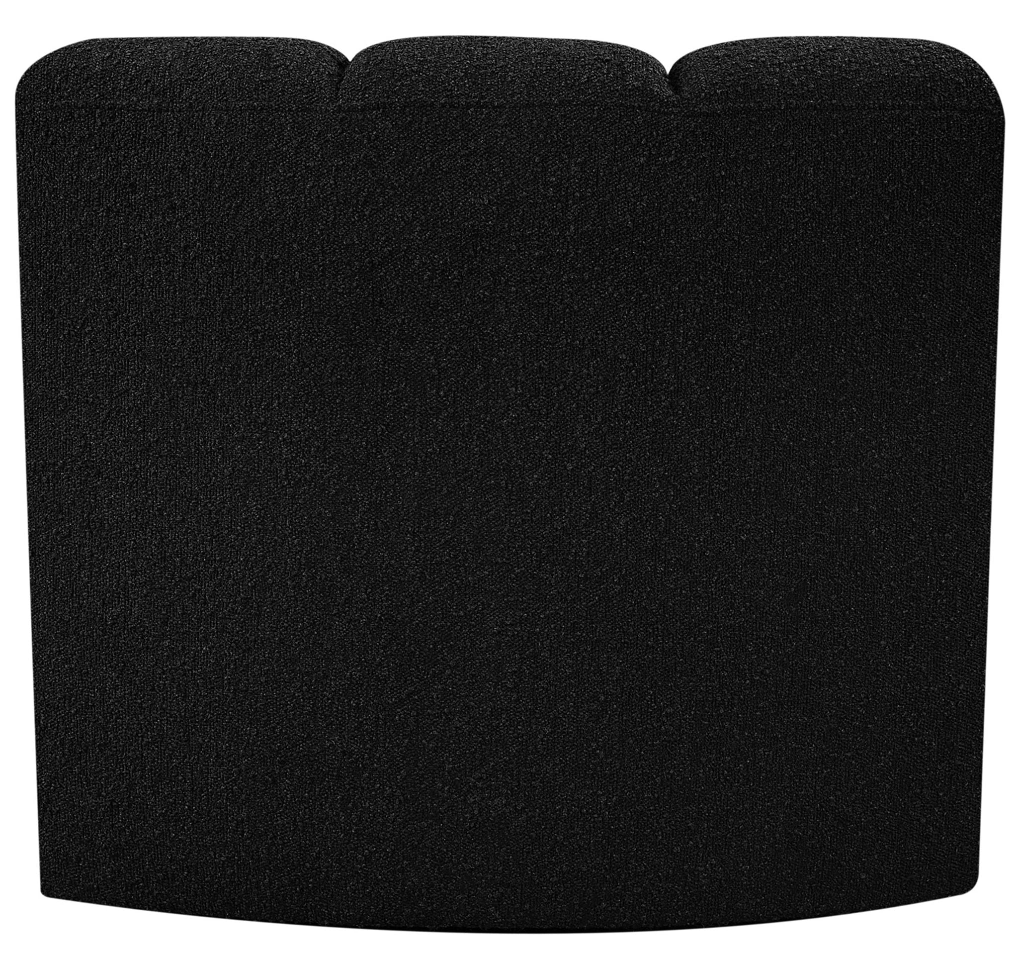 Arc - Boucle Fabric Curved Corner Chair - Urban Living Furniture (Los Angeles, CA)