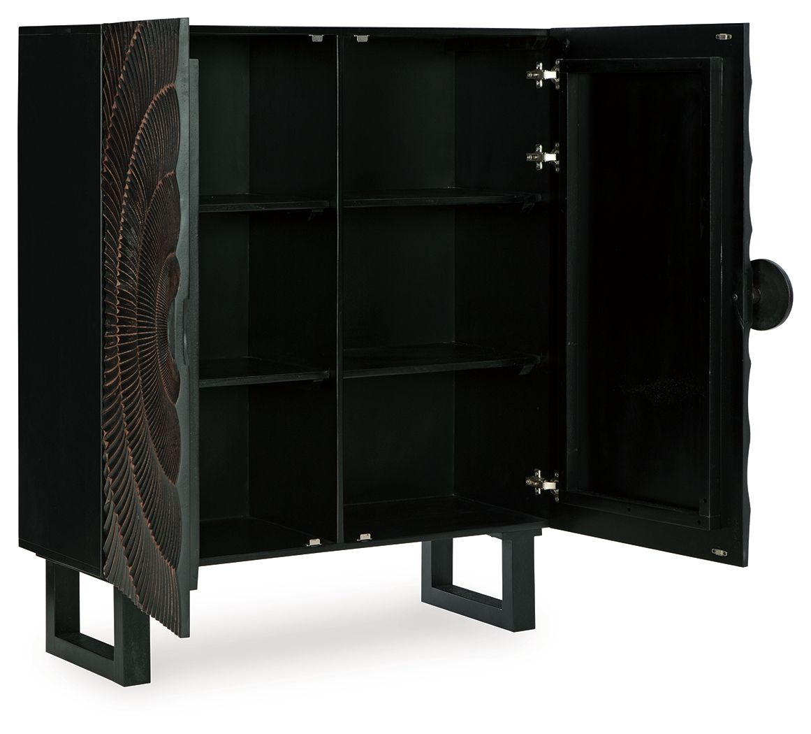 Fosterman - Distressed Black - Accent Cabinet - Urban Living Furniture (Los Angeles, CA)