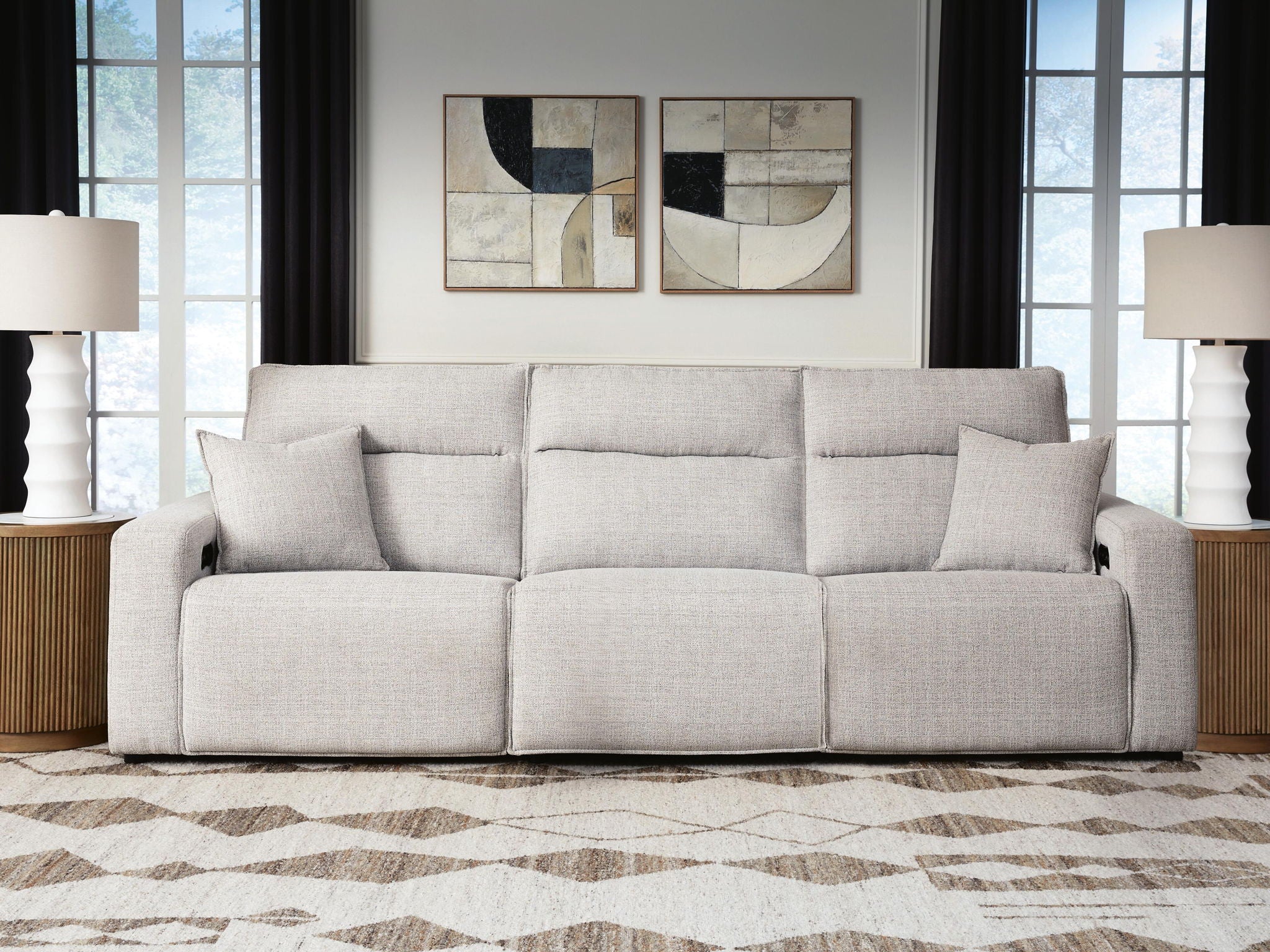 Modmax II - Reclining Sectional - Stone - Urban Living Furniture (Los Angeles, CA)