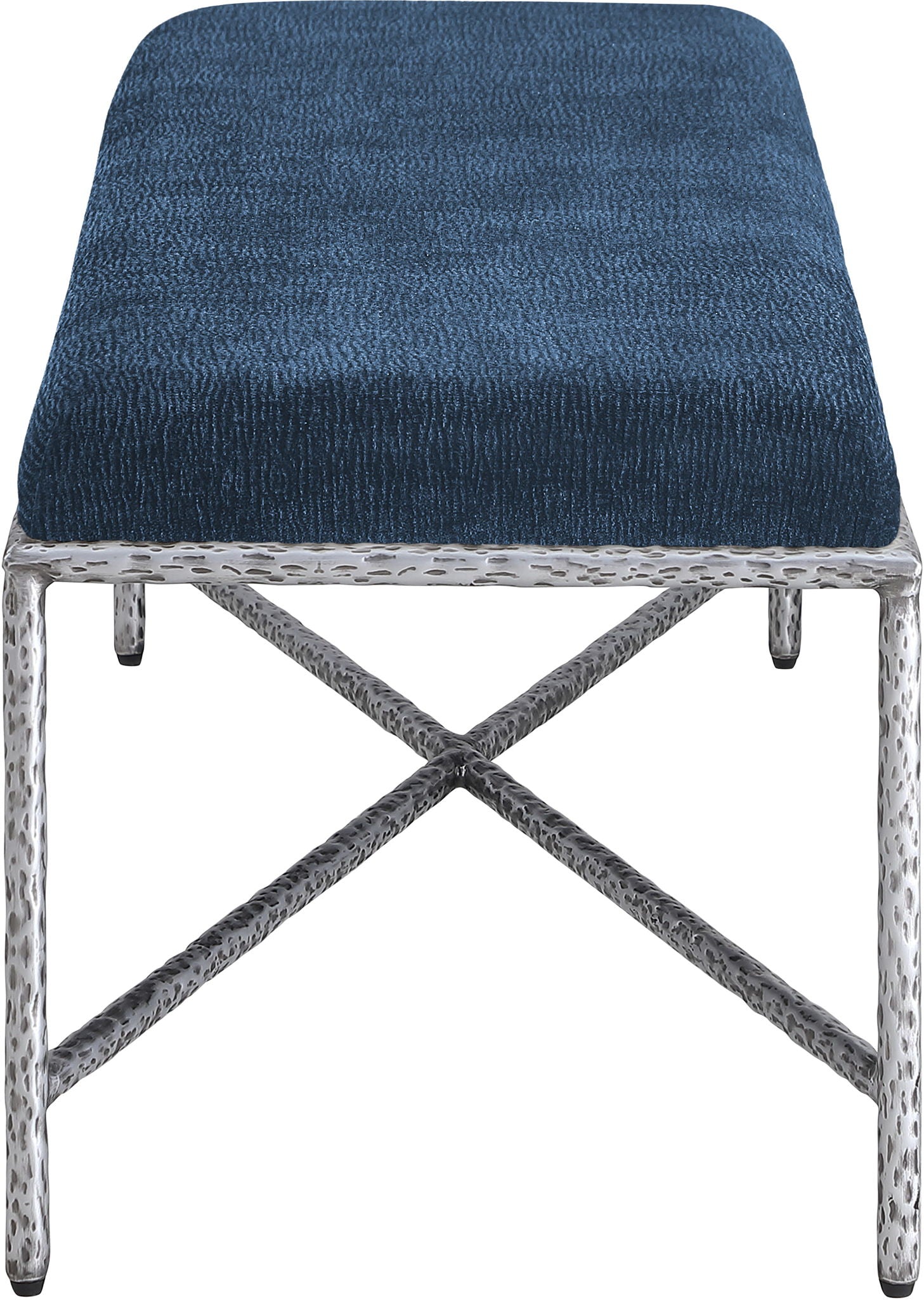 Valley - Bench With Silver Frame - Urban Living Furniture (Los Angeles, CA)