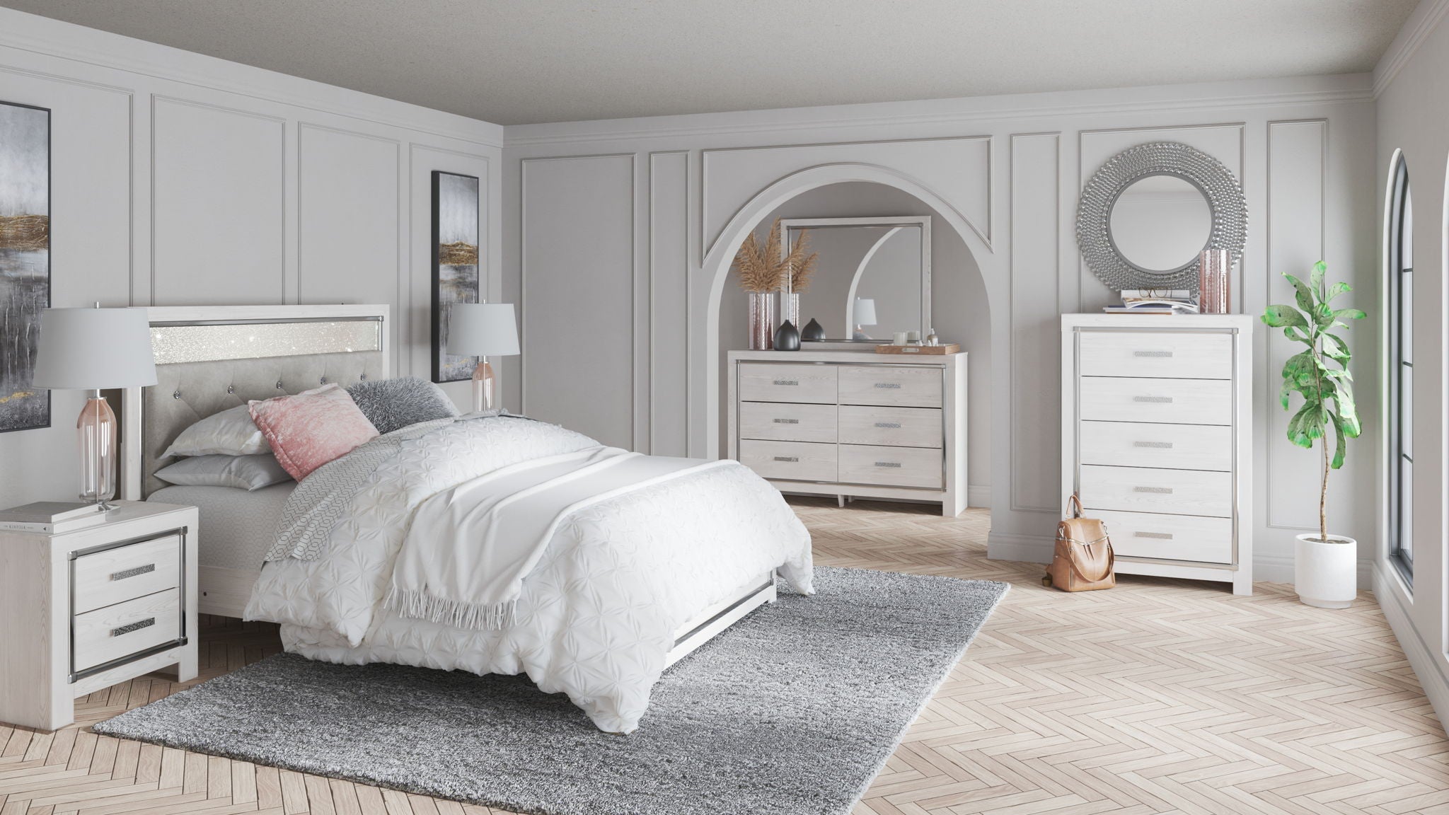 Altyra - Panel Bedroom Set - Urban Living Furniture (Los Angeles, CA)