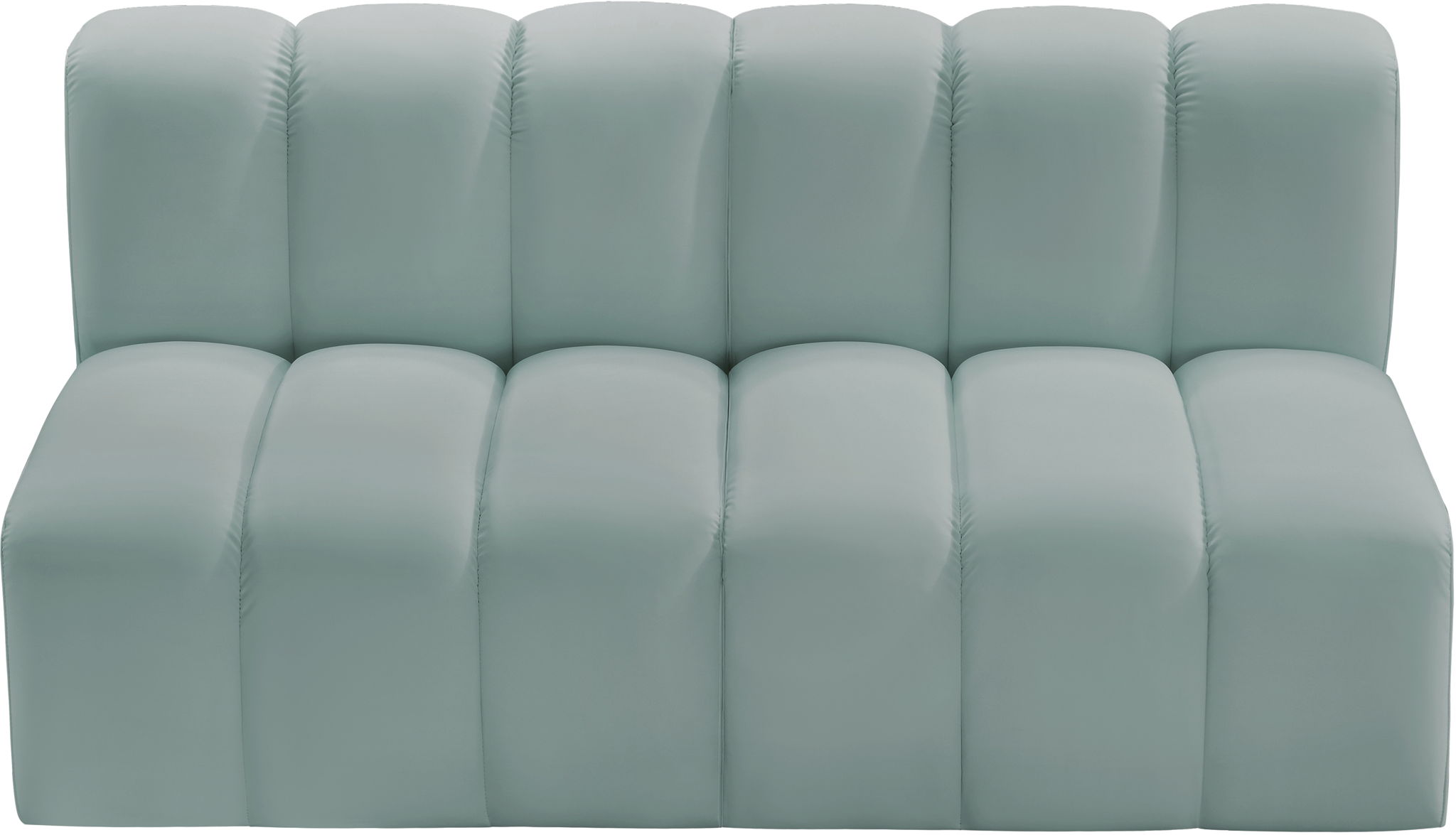Arc - Faux Leather 2 Seats Modular Sofa - Urban Living Furniture (Los Angeles, CA)