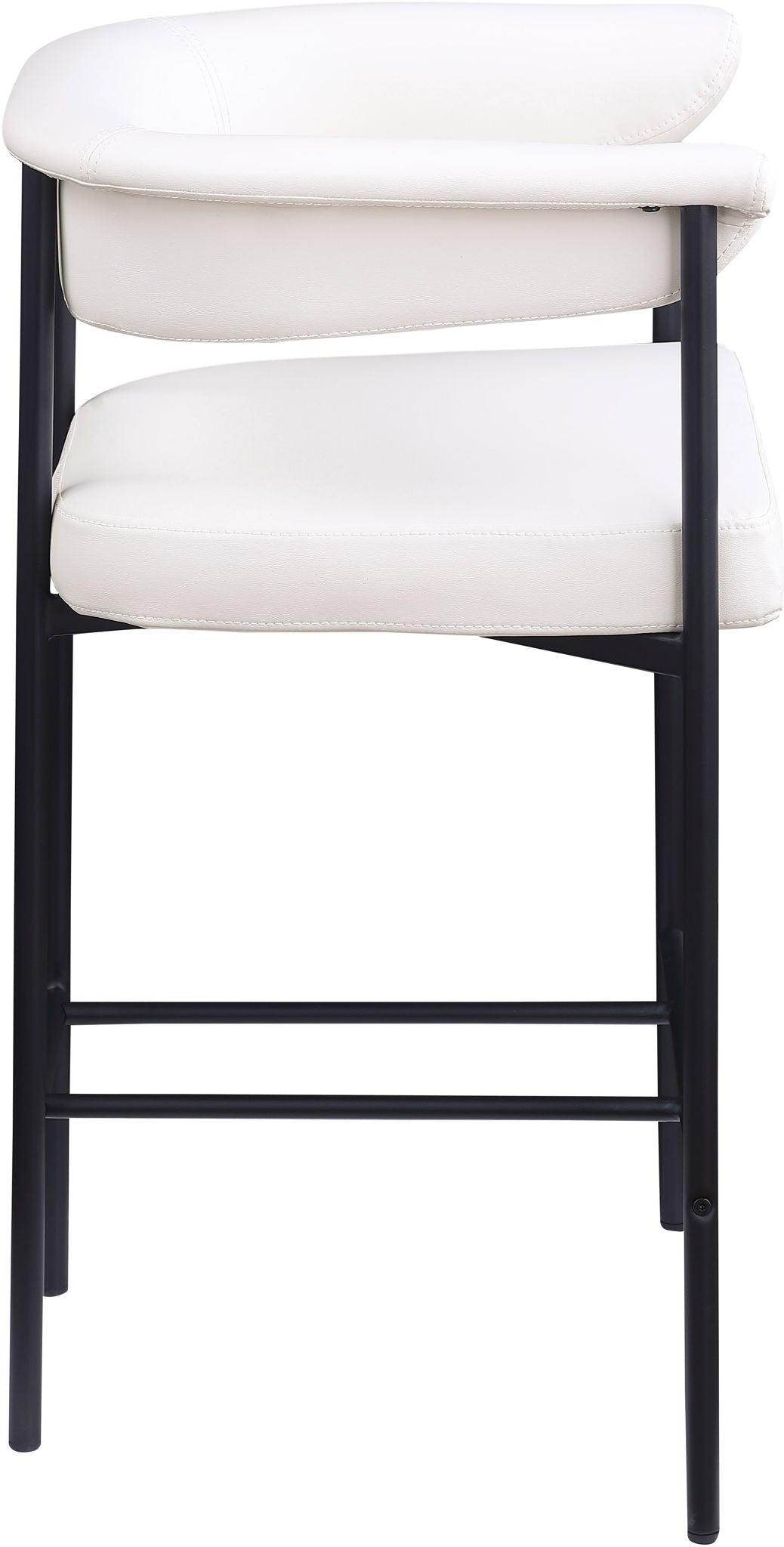 Malin - Faux Leather Counter Stool (Set of 2) - Urban Living Furniture (Los Angeles, CA)