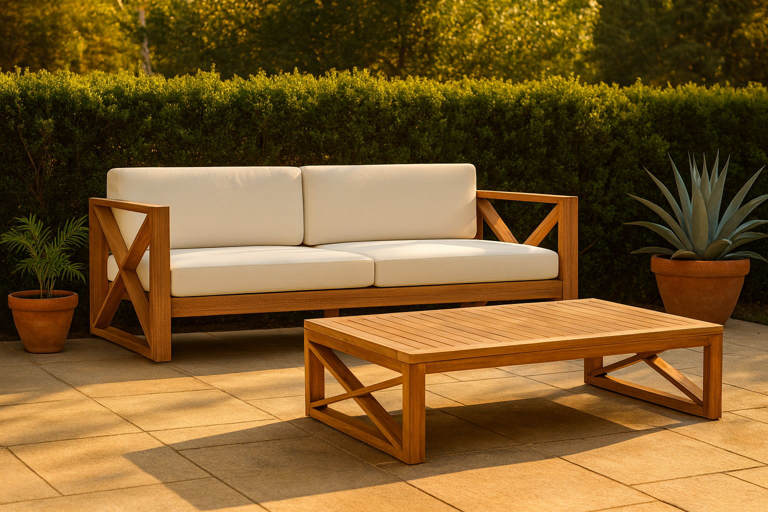 Anguilla - Water Resistant Outdoor Sofa - Urban Living Furniture (Los Angeles, CA)
