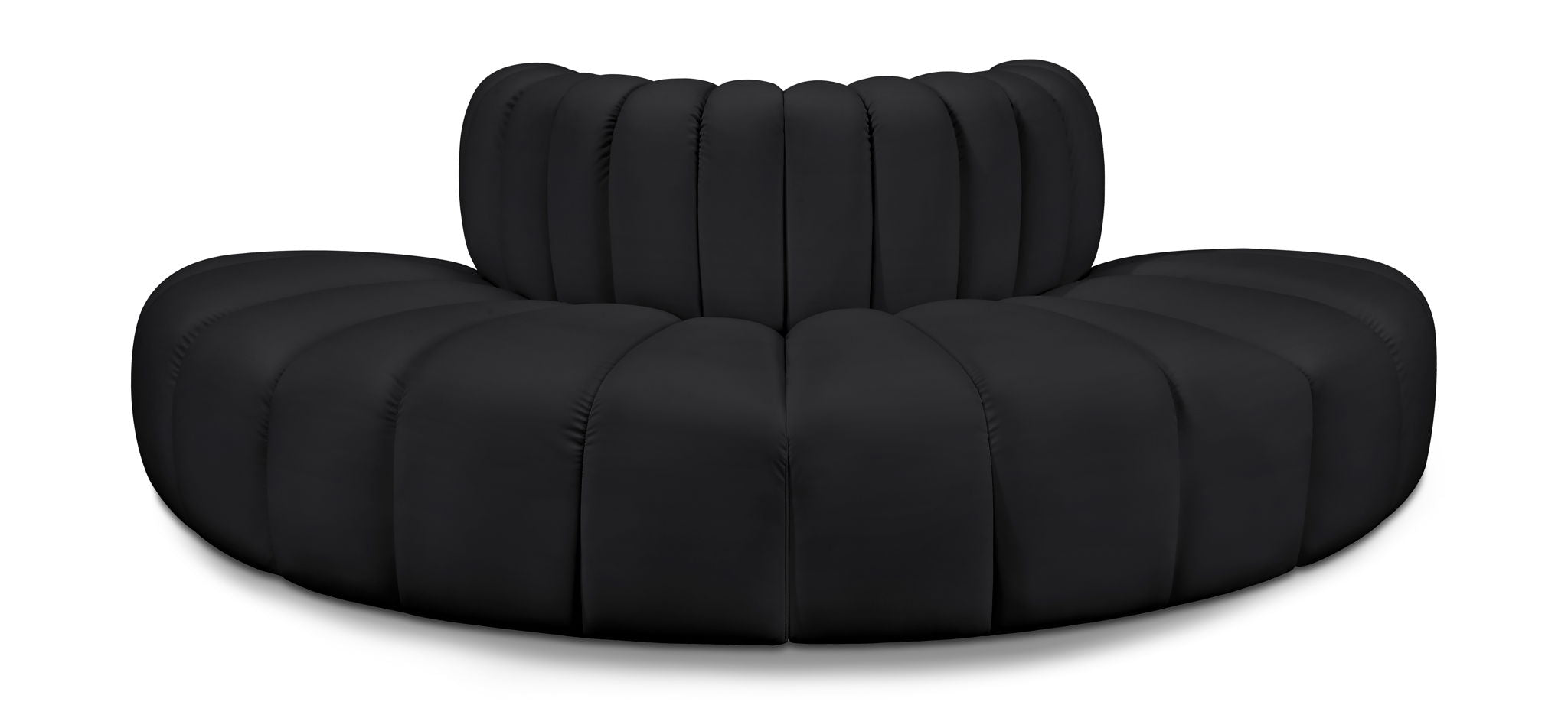 Arc - Faux Leather 4 Piece Modular Sofa - Urban Living Furniture (Los Angeles, CA)