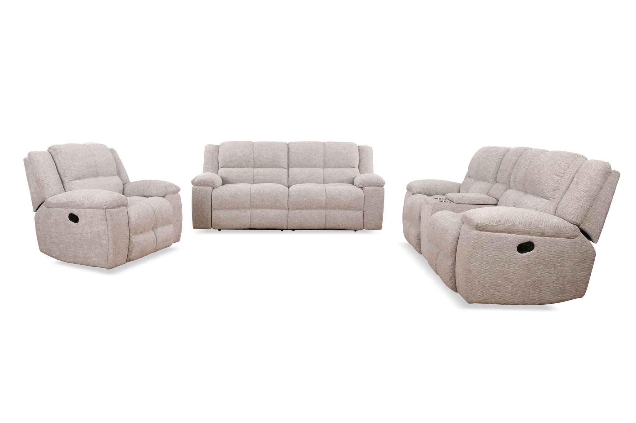Buster - Manual Glider Reclining Sofa Set - Urban Living Furniture (Los Angeles, CA)