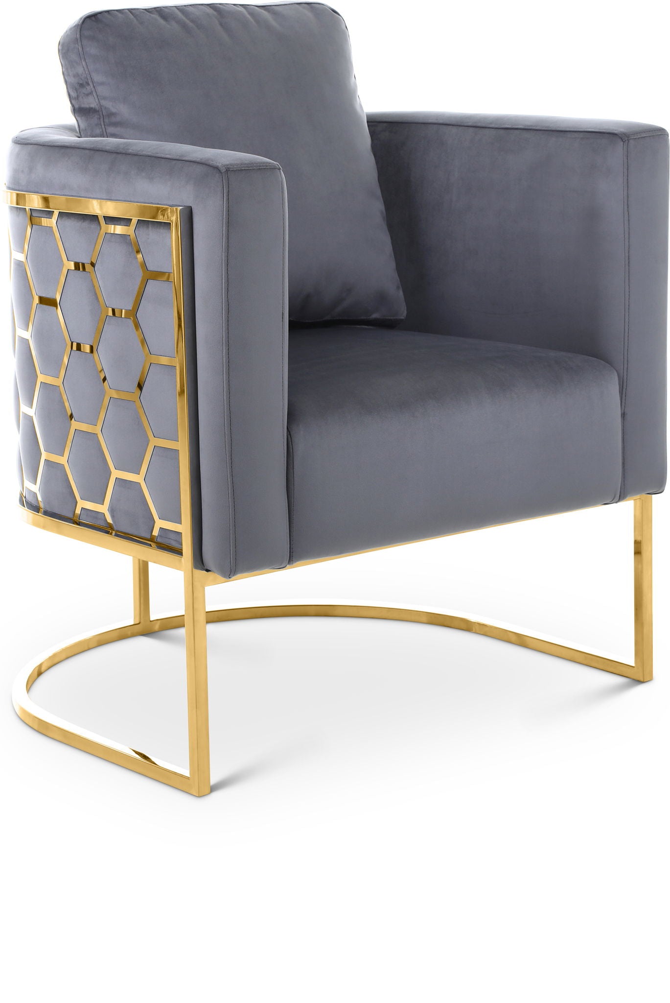 Casa - Chair with Gold Legs - Urban Living Furniture (Los Angeles, CA)