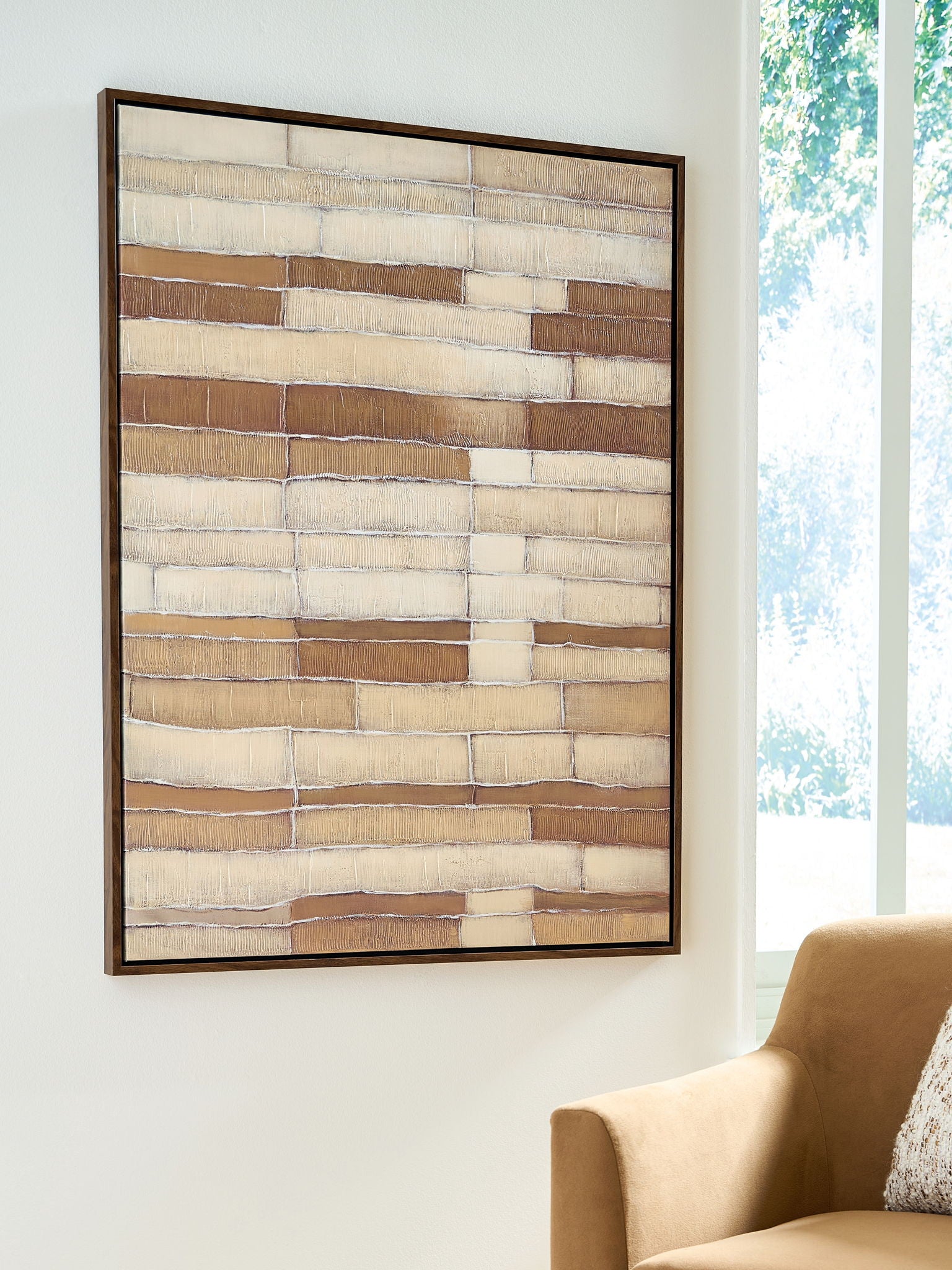 Kalanmore - Brown / Tan / White - Wall Art - Urban Living Furniture (Los Angeles, CA)