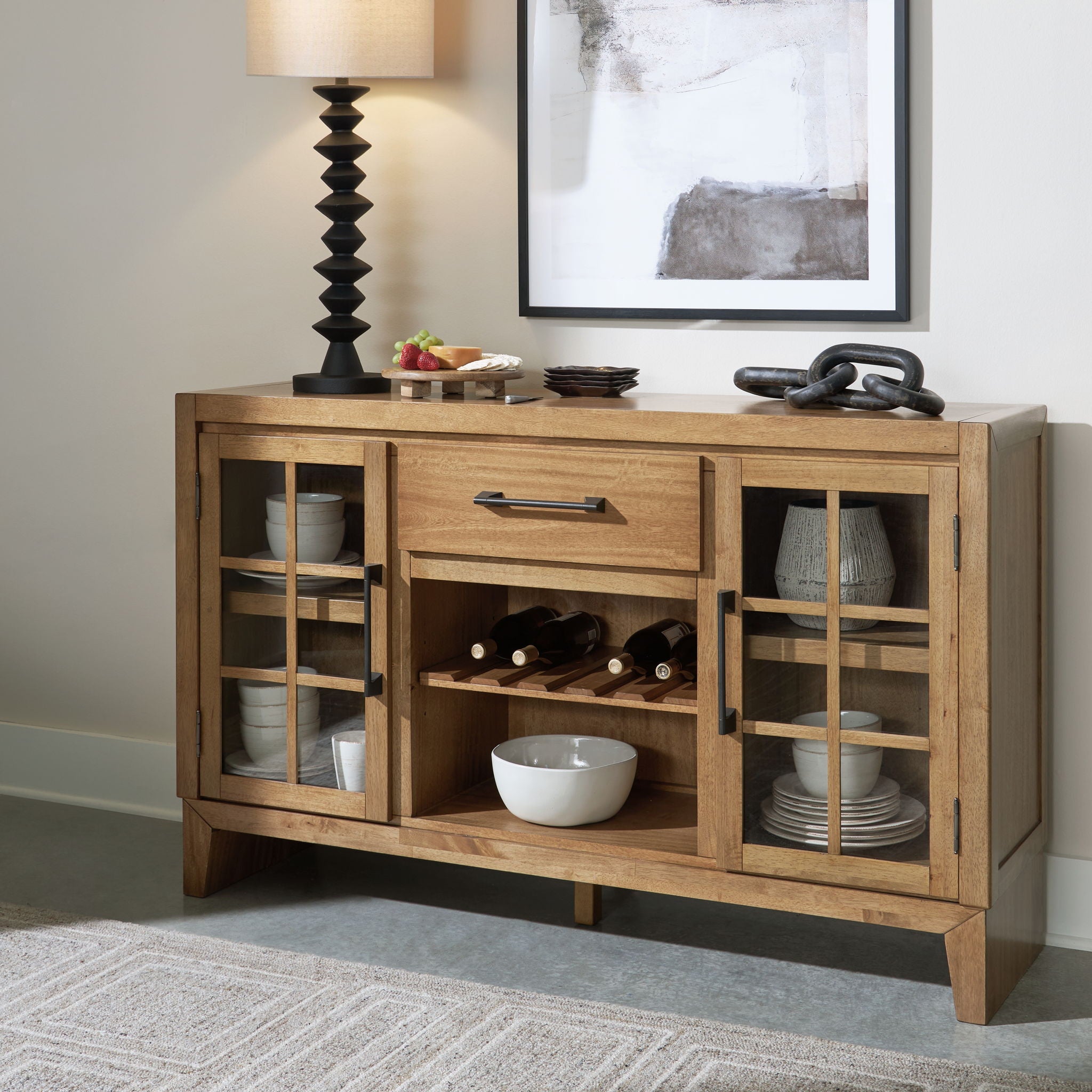 Sherbana - Light Brown - Dining Room Server - Urban Living Furniture (Los Angeles, CA)
