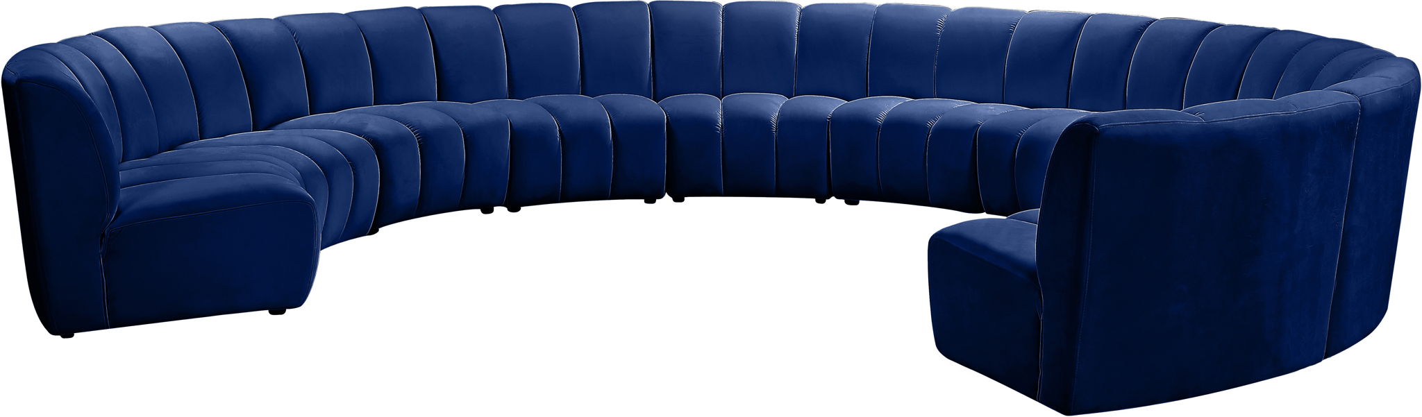 Infinity - 10 Piece Velvet Modular Sectional - Urban Living Furniture (Los Angeles, CA)