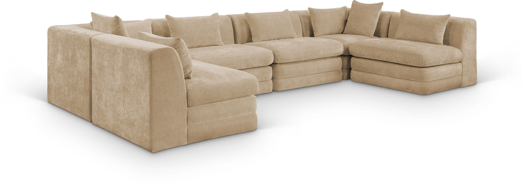Stellar - 6 Piece Upholstered Modular Sectional - Urban Living Furniture (Los Angeles, CA)