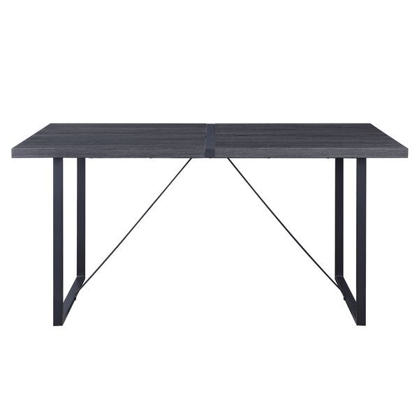 Nakula - Dining Table - Gray Oak & Black - Urban Living Furniture (Los Angeles, CA)