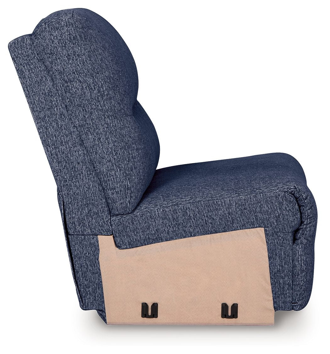 Acklen Place - Navy - Armless Chair - Urban Living Furniture (Los Angeles, CA)
