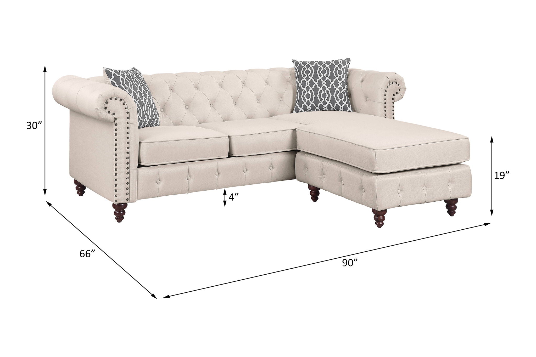 Waldina - Sectional Sofa - Urban Living Furniture (Los Angeles, CA)