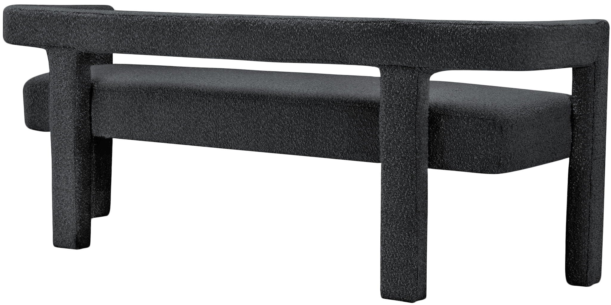 Athena - Boucle Fabric Bench - Urban Living Furniture (Los Angeles, CA)
