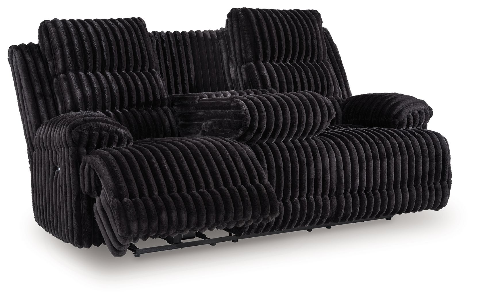 Rhine Falls - Onyx - Reclining Power Sofa With Drop Down Table - Urban Living Furniture (Los Angeles, CA)