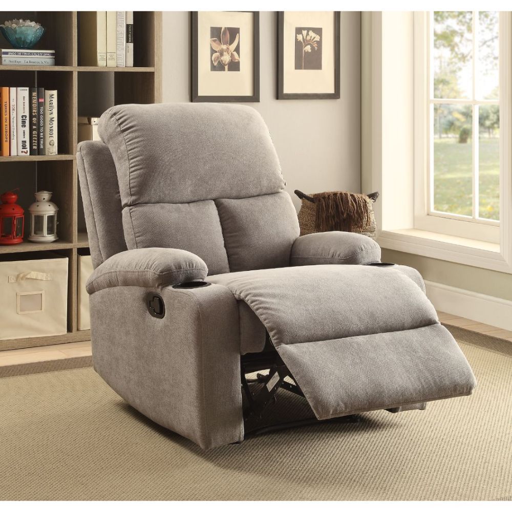 Rosia - Motion Recliner - Gray Linen
