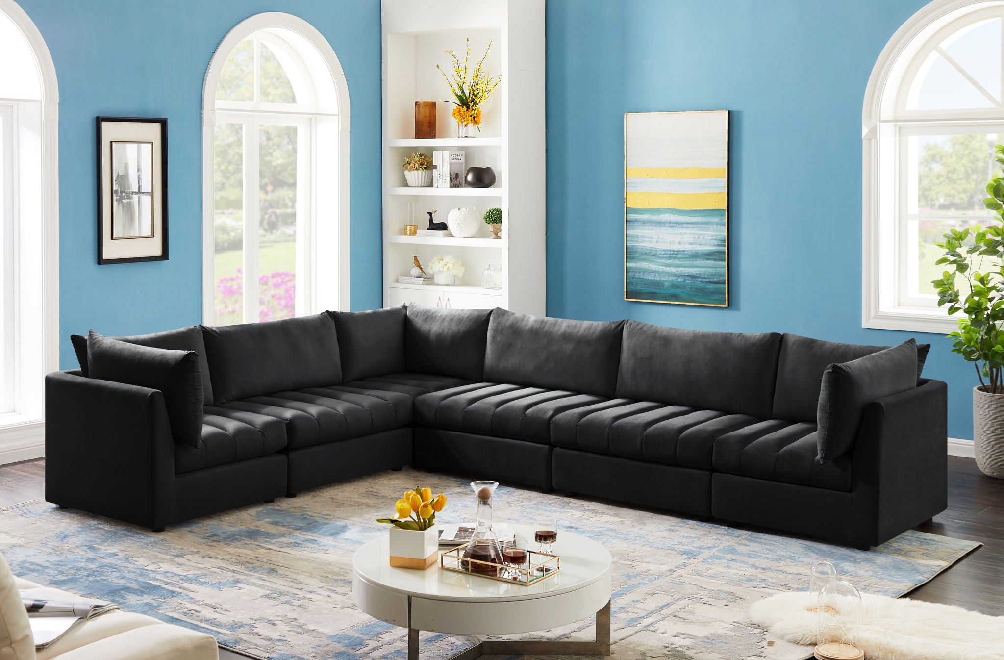 Jacob - 6 Pc. Modular Sectional - Urban Living Furniture (Los Angeles, CA)