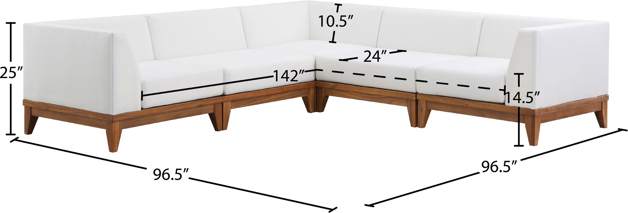 Rio - Modular Sectional - Urban Living Furniture (Los Angeles, CA)