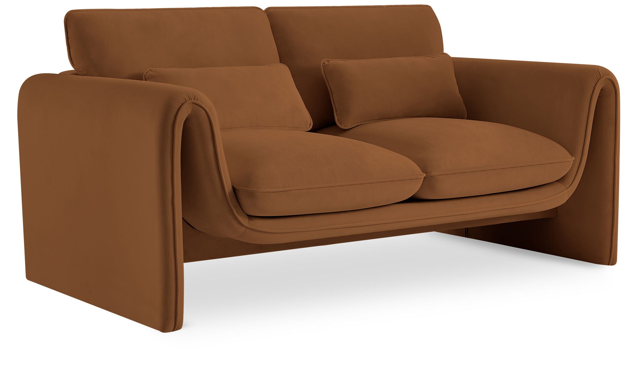 Sloan - Loveseat - Saddle - Urban Living Furniture (Los Angeles, CA)