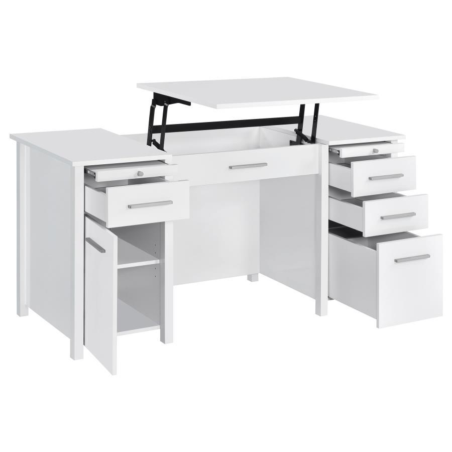 Dylan - 4-Drawer Lift Top Office Desk - Urban Living Furniture (Los Angeles, CA)
