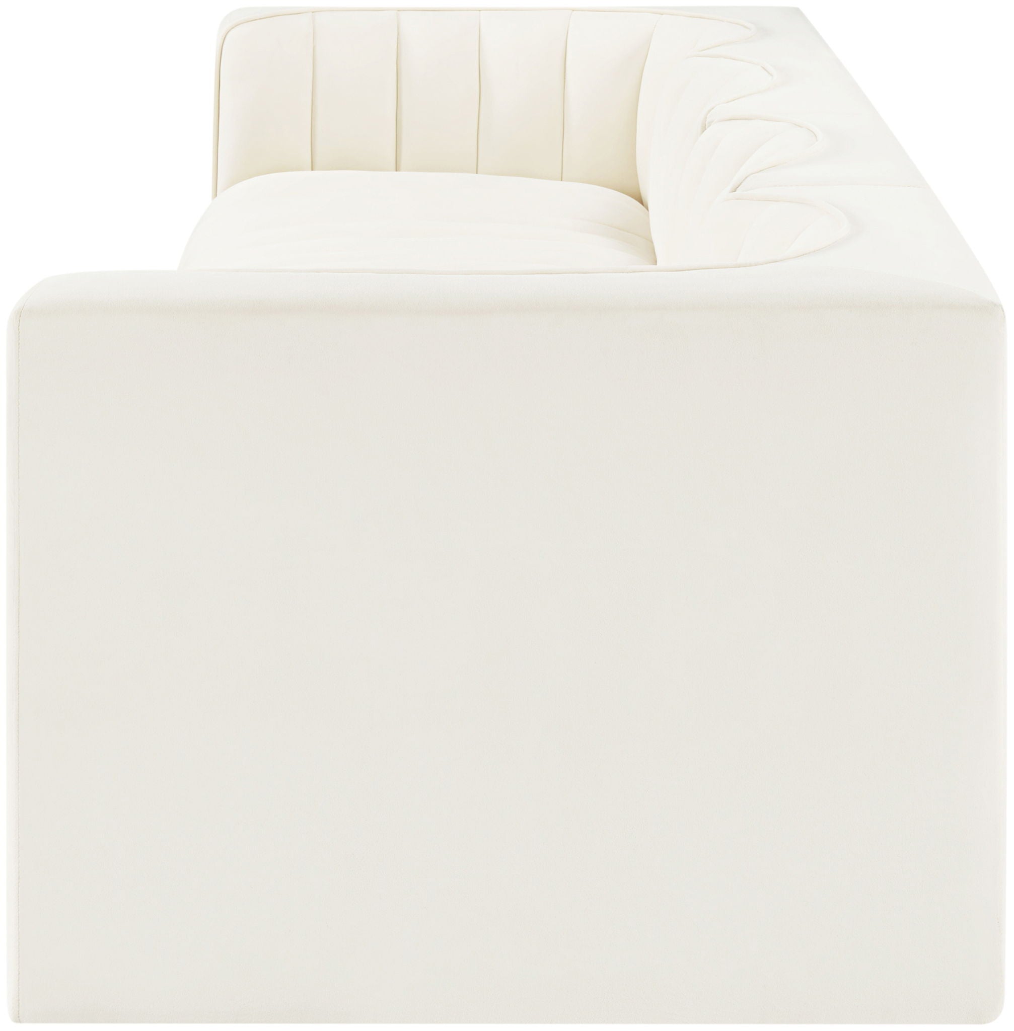 Rummi - Velvet Performance Fabric Upholstered 4 Piece Modular Sofa - Urban Living Furniture (Los Angeles, CA)