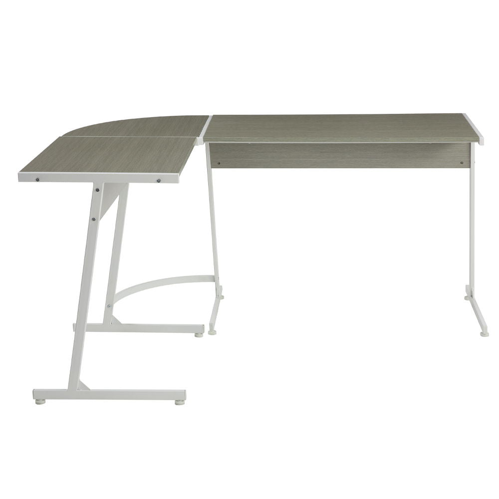 Carver - Computer Desk - Gray & White - Urban Living Furniture (Los Angeles, CA)