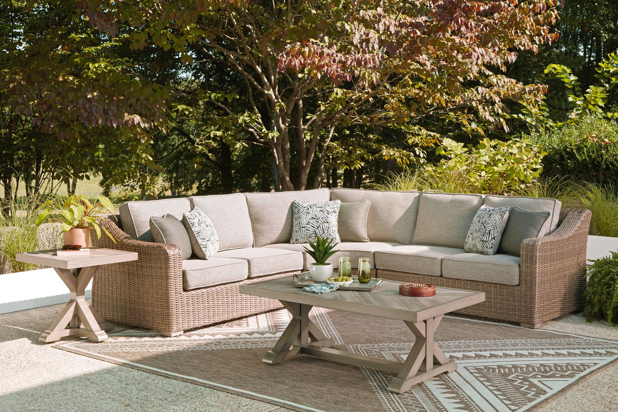 Laguna Heights - Outdoor Sectional - Urban Living Furniture (Los Angeles, CA)