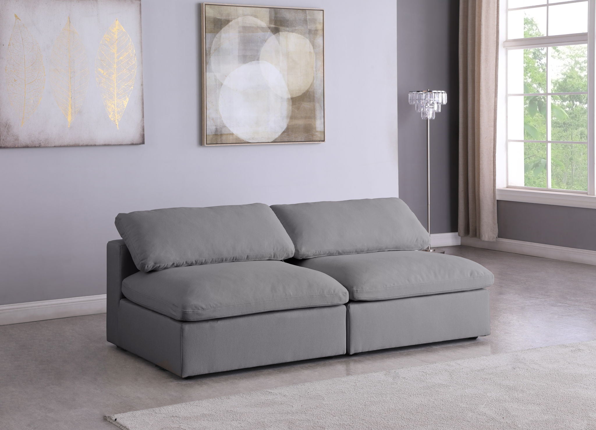 Serene - Modular Armless 2 Seat Sofa - Urban Living Furniture (Los Angeles, CA)