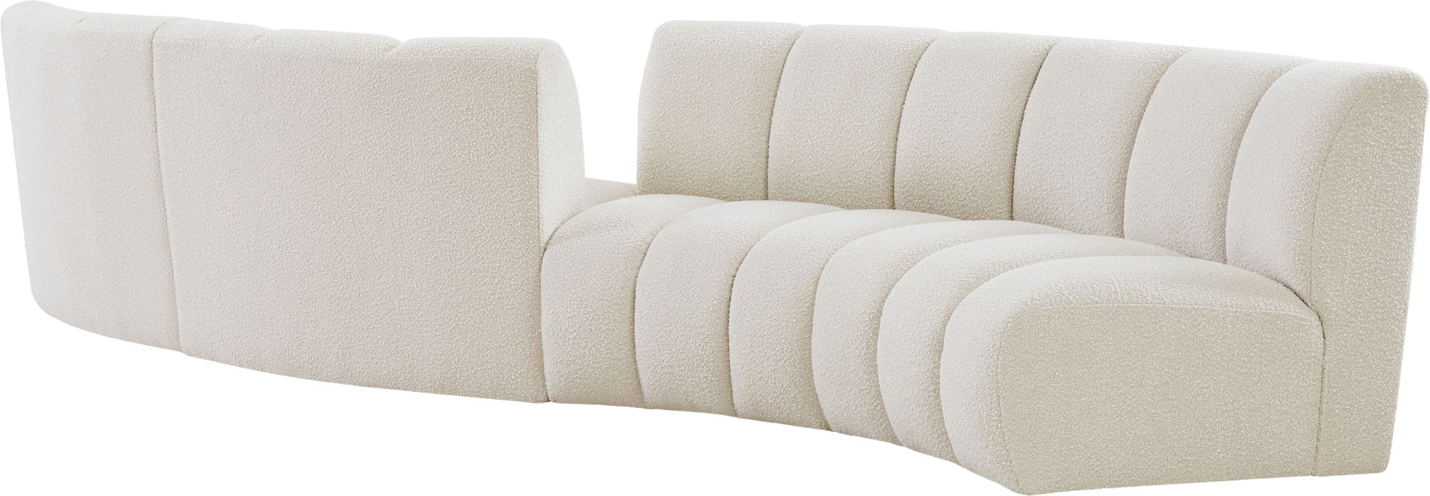 Infinity - 4 Piece Boucle Modular Sectional - Urban Living Furniture (Los Angeles, CA)