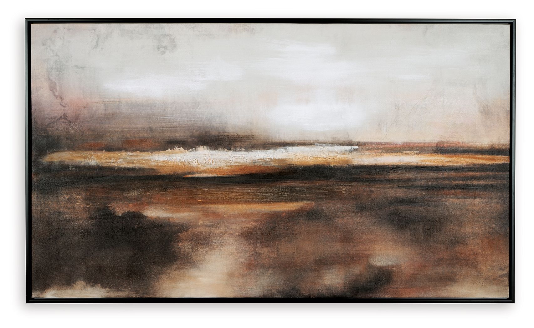 Drewland - Black / Brown / Orange - Wall Art - Urban Living Furniture (Los Angeles, CA)