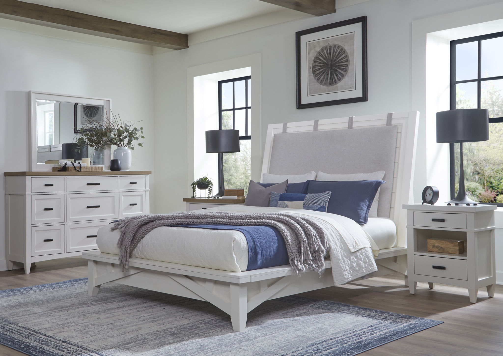 Americana Modern Bedroom - Platform Bed - Urban Living Furniture (Los Angeles, CA)