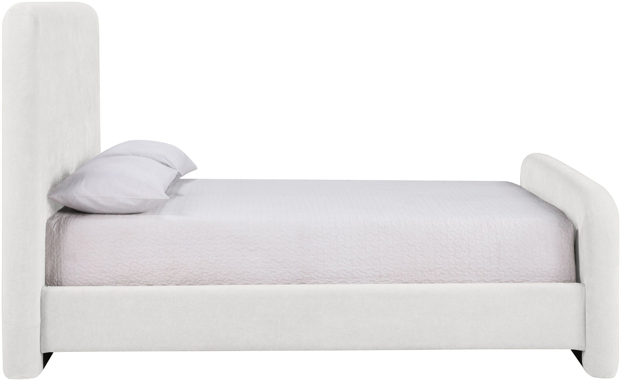 Fira - Chenille Fabric Upholstered Bed - Urban Living Furniture (Los Angeles, CA)