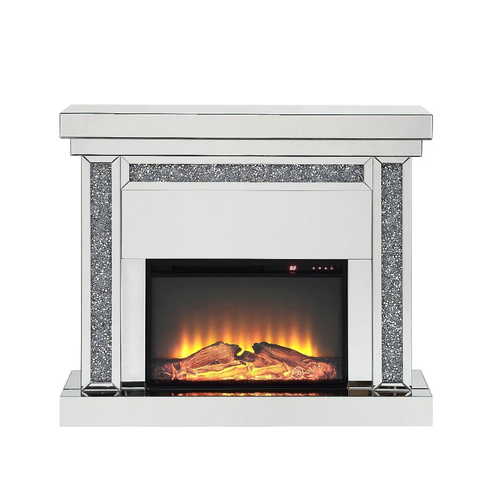 Noralie - Fireplace - Mirrored & Faux Diamonds - 42" - Urban Living Furniture (Los Angeles, CA)