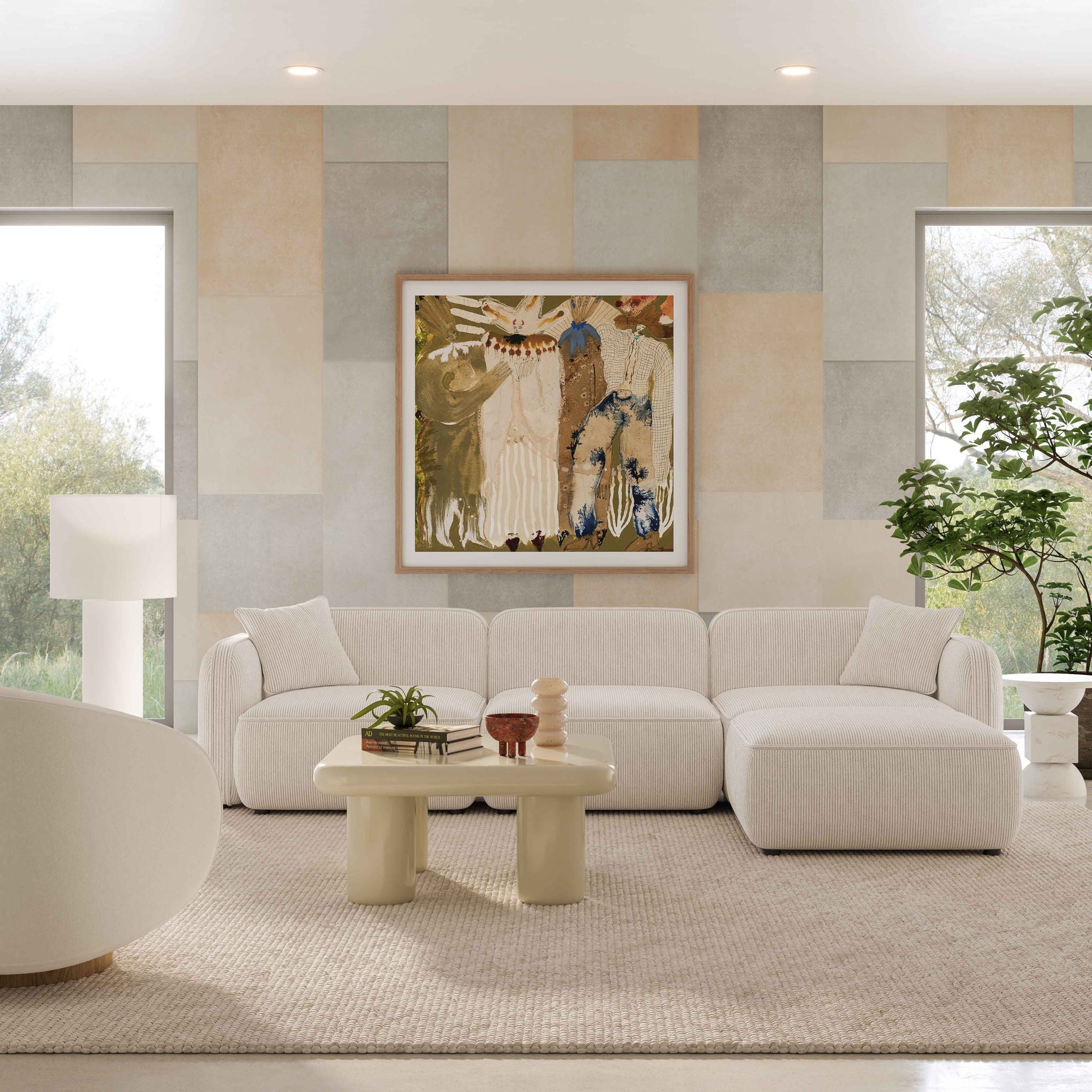 Travie - 4-Piece Modular Sectional