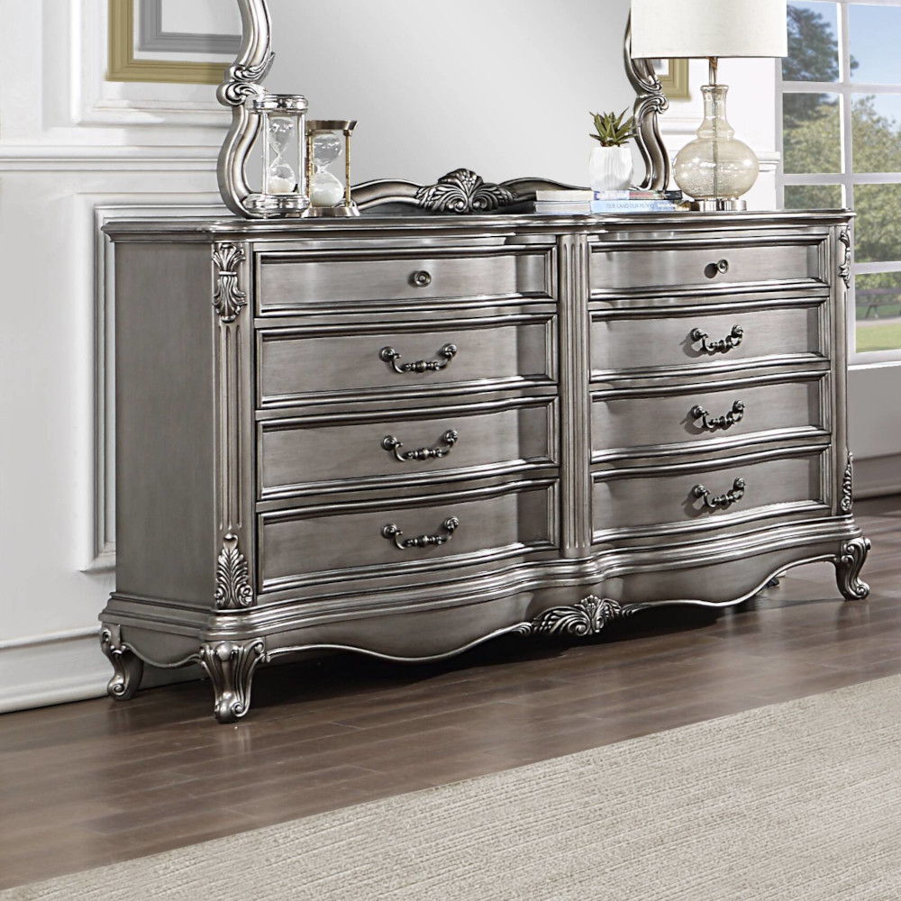Ariadne - Dresser - Antique Platinum - Urban Living Furniture (Los Angeles, CA)