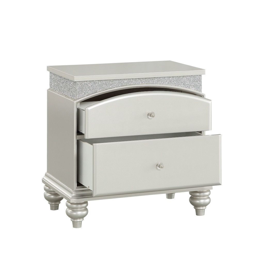 Maverick - Nightstand - Platinum - Urban Living Furniture (Los Angeles, CA)