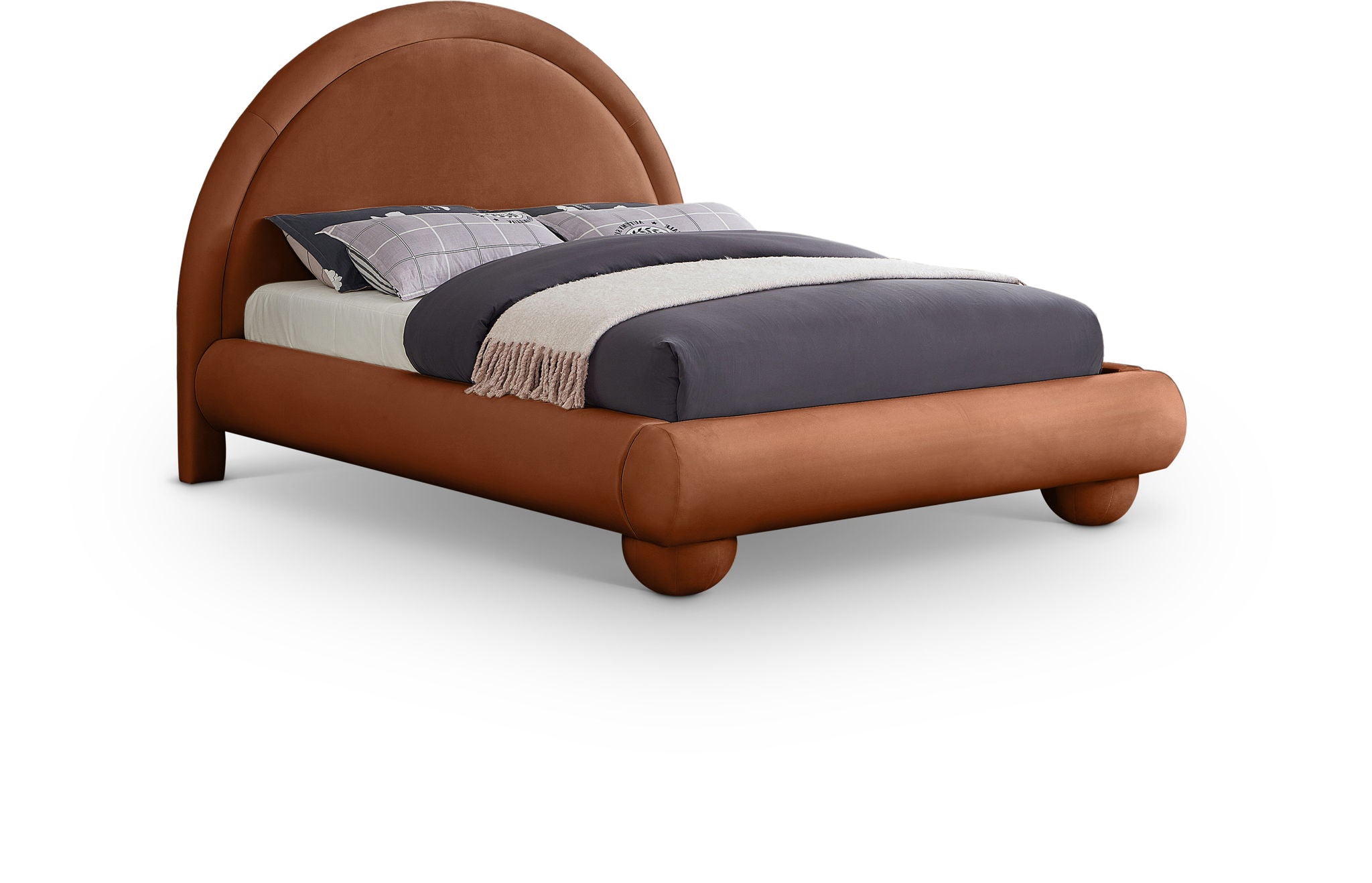 Madrid - Velvet Upholstered Bed - Urban Living Furniture (Los Angeles, CA)