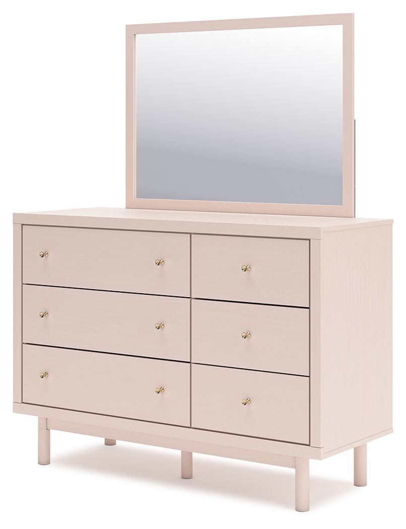 Wistenpine - Blush - Dresser And Mirror - Urban Living Furniture (Los Angeles, CA)