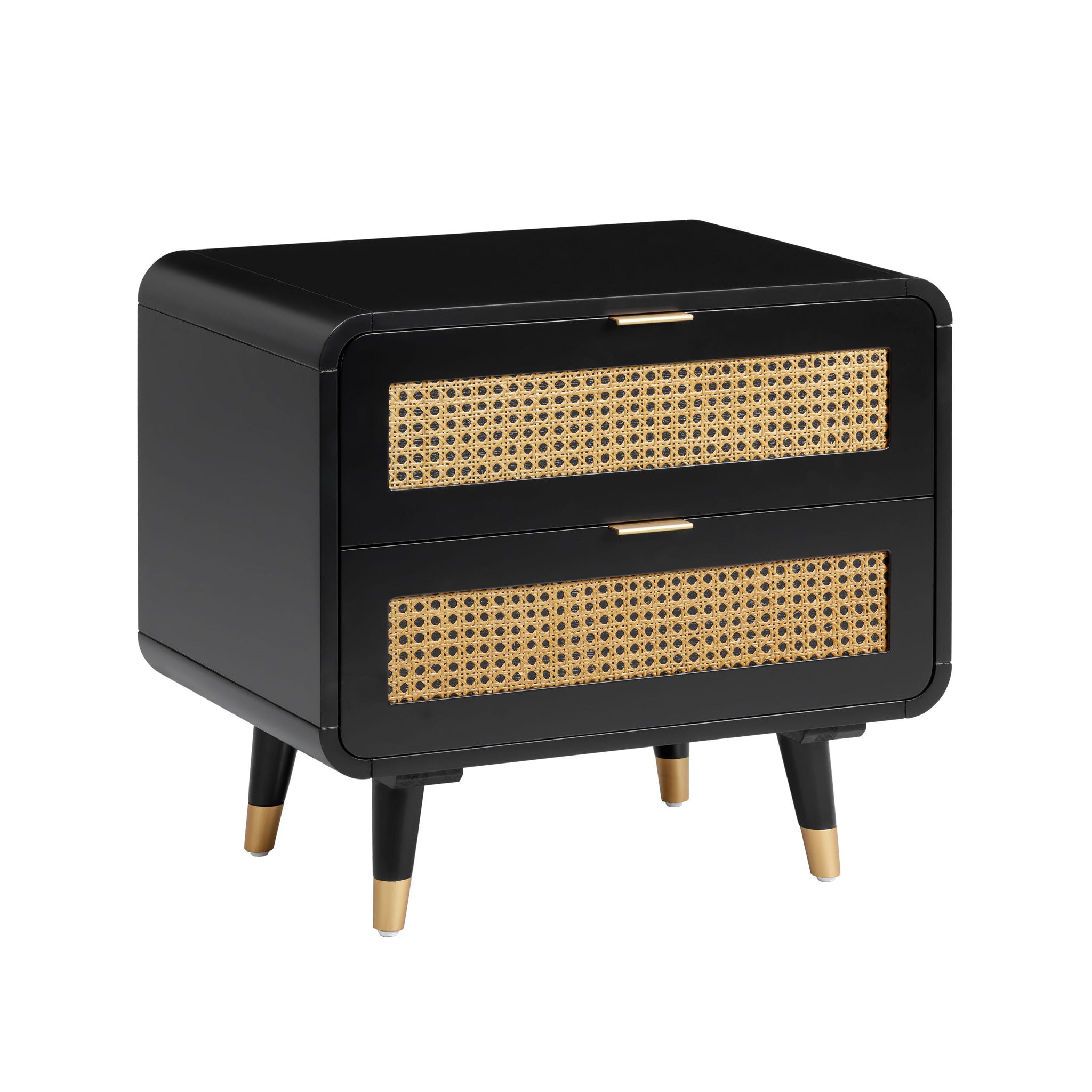 Christine - Nightstand - Black - Urban Living Furniture (Los Angeles, CA)