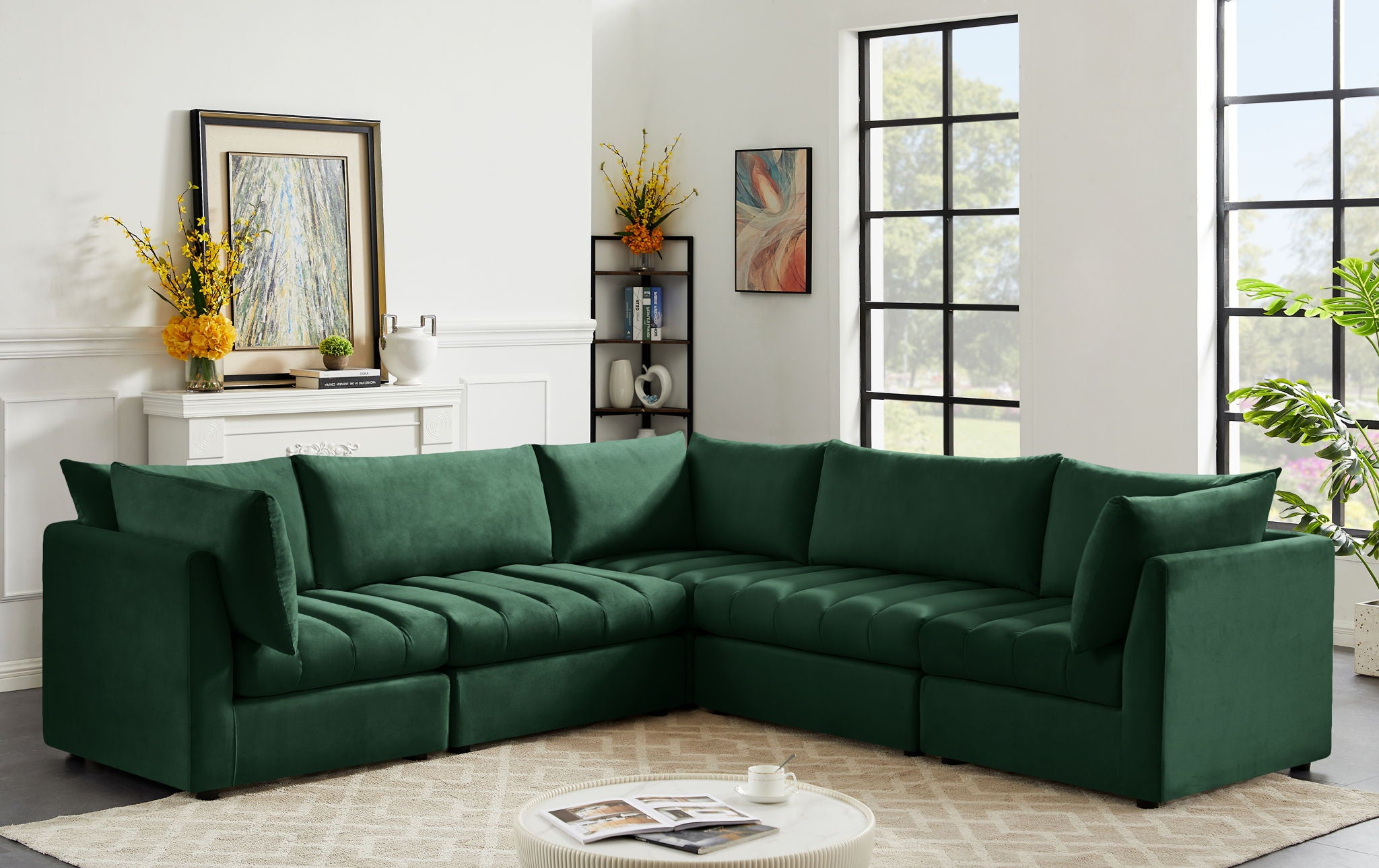 Jacob - Modular Corner Sectional 5 Piece - Urban Living Furniture (Los Angeles, CA)
