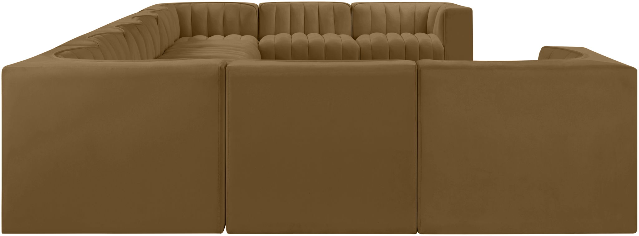 Rummi - Velvet Performance Fabric Upholstered 10 Piece Modular Sectional - Urban Living Furniture (Los Angeles, CA)