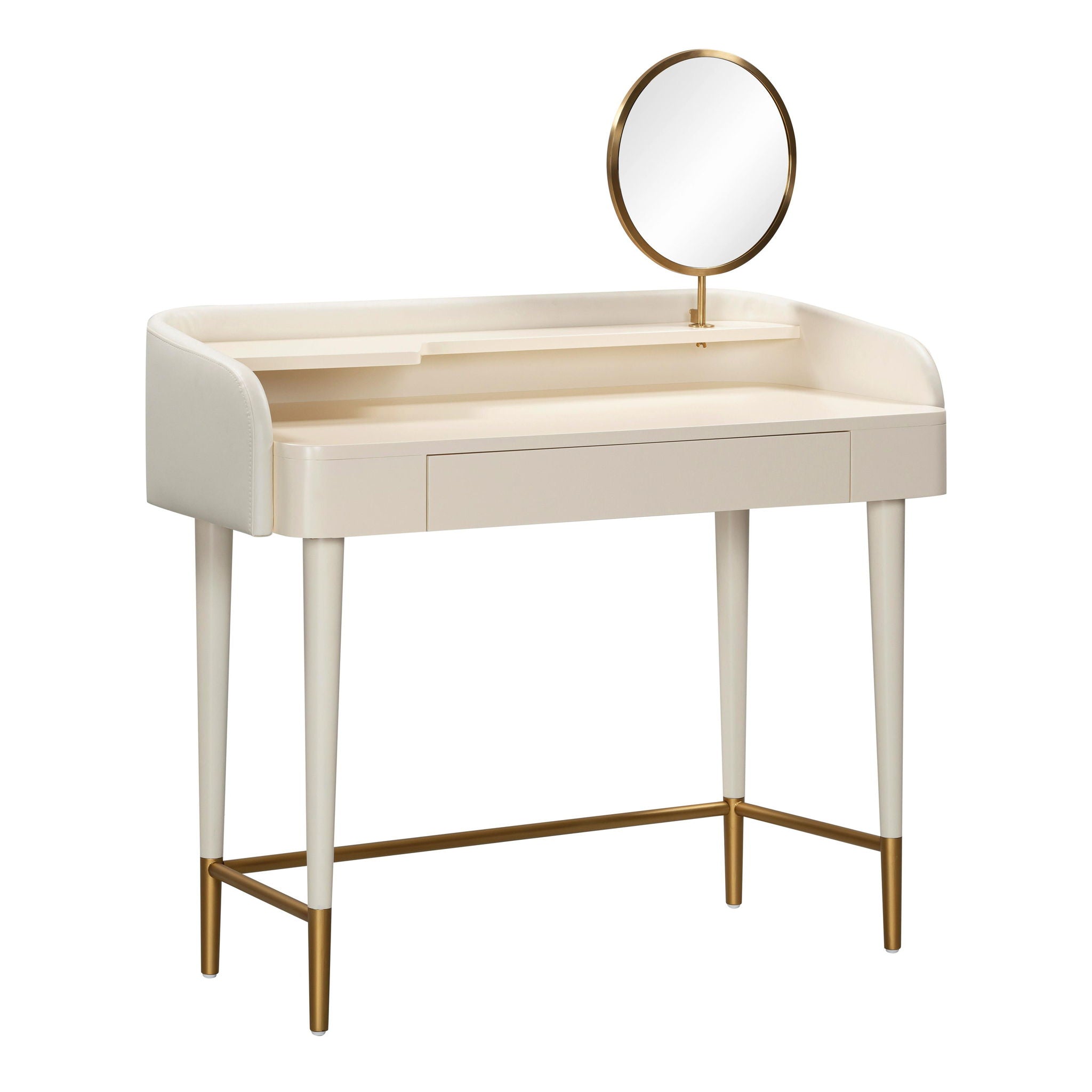 Penelope - Vegan Leather Wrapped Vanity Desk - Urban Living Furniture (Los Angeles, CA)