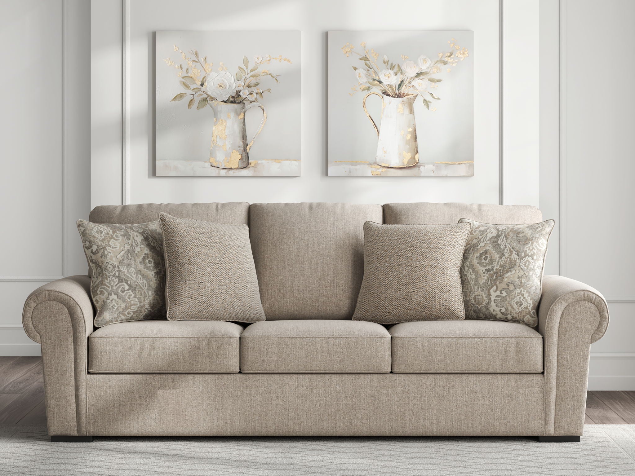 Sararose - Sofa - Heather - Urban Living Furniture (Los Angeles, CA)