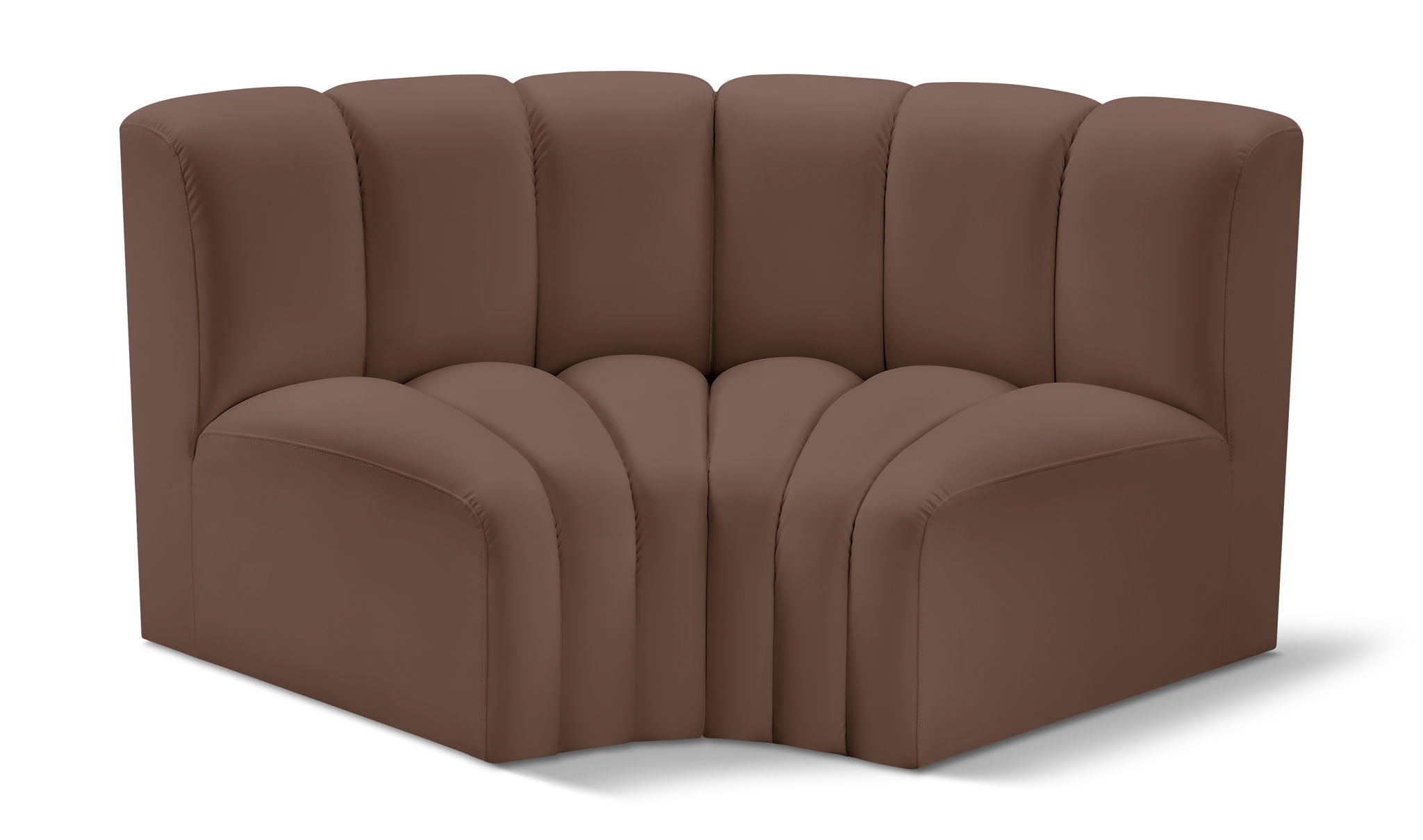 Arc - Faux Leather 2 Piece Modular Sofa - Urban Living Furniture (Los Angeles, CA)
