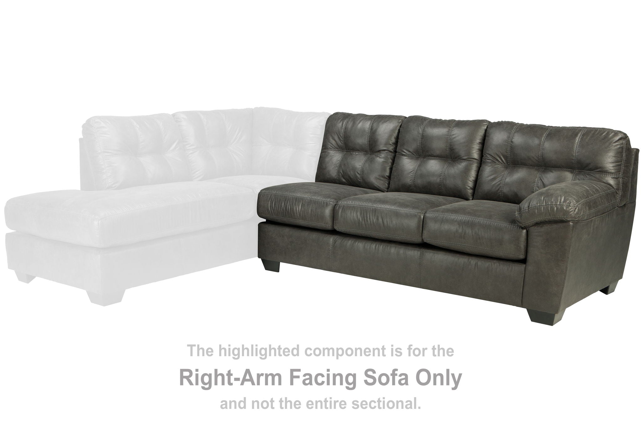 Fallston - Slate - RAF Sofa - Urban Living Furniture (Los Angeles, CA)
