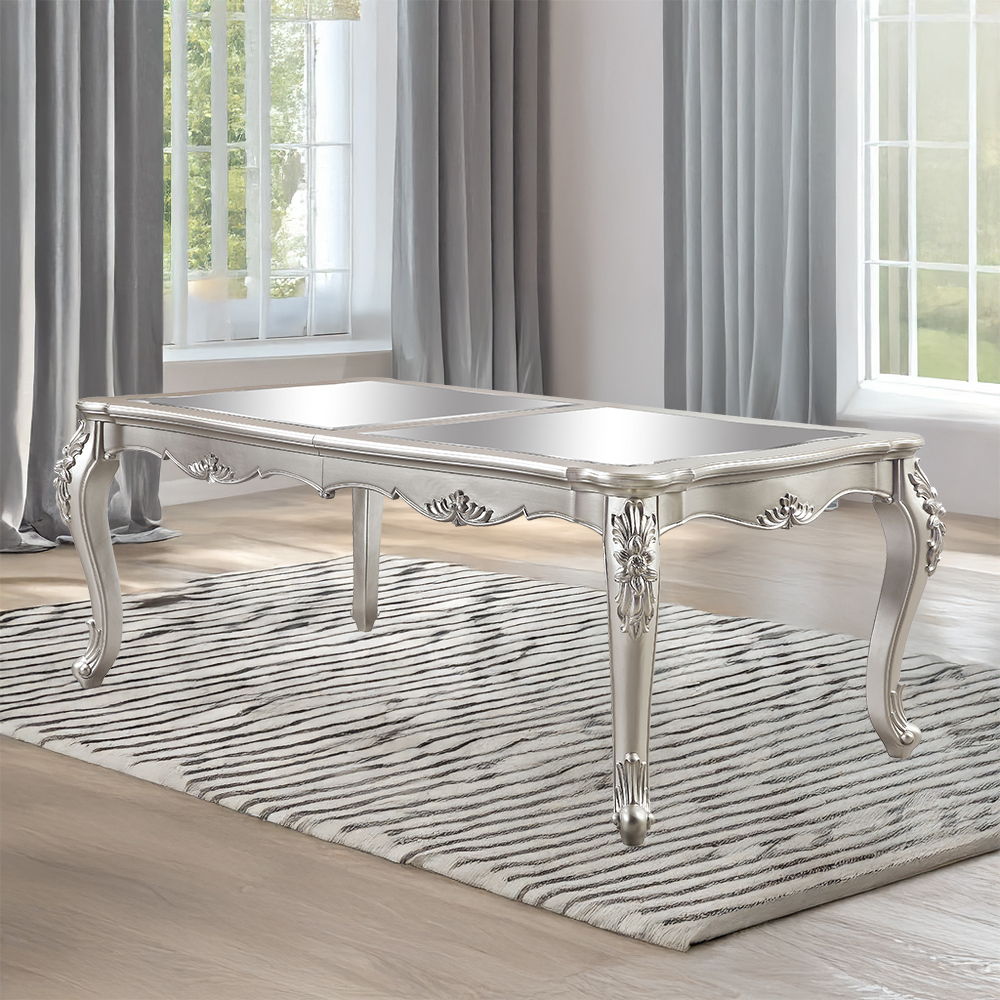 Bently - Dining Table - Champagne - Urban Living Furniture (Los Angeles, CA)