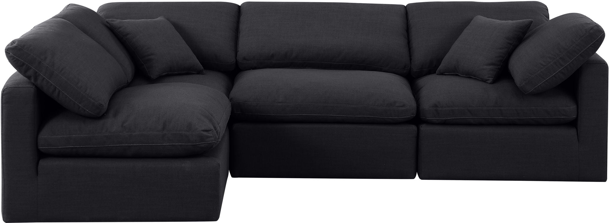 Indulge - Linen 4 Piece Modular Sectional - Urban Living Furniture (Los Angeles, CA)