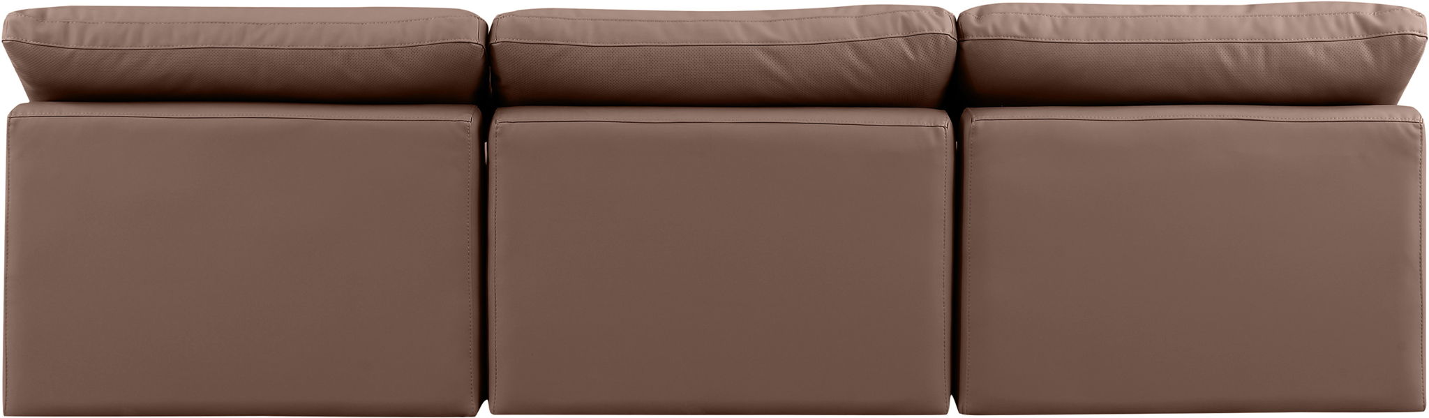 Indulge - Faux Leather 3 Seat Modular Armless Sofa - Urban Living Furniture (Los Angeles, CA)